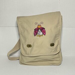 Ladybug Embroidered Bag